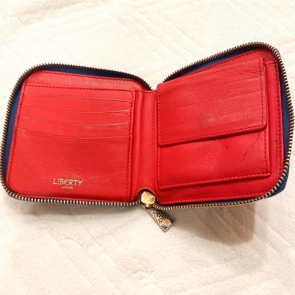 Liberty of London Iphis printed small wallet - Picture 2 of 4
